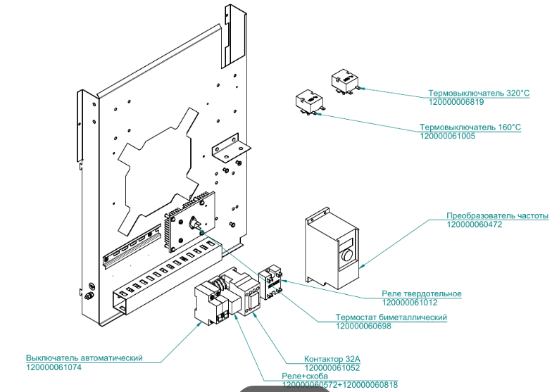 картинка Деталировка для ПКА6-11ВМ2.19175.007РС_ред_1.0 от магазина Одежда+