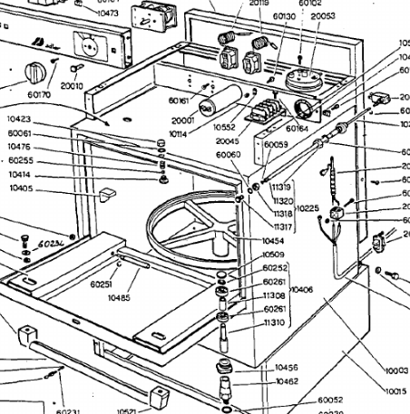картинка Деталировка для посудомоечной машины Adler B103 от магазина Одежда+