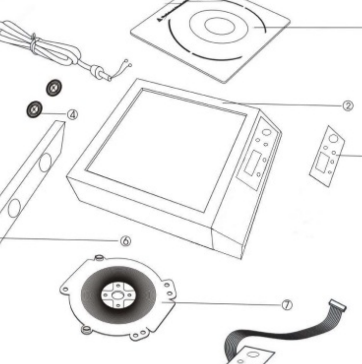 картинка Деталировка Indakor 5000  плита от магазина Одежда+