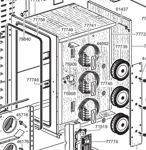 картинка Деталировка для Smeg ALFA341VE от магазина Одежда+