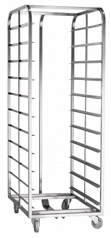 картинка Тележка-шпилька ТШГ-16-6-4, 16 уровней для противней 600х400 мм, расстояние между уровнями 85 мм, вся нерж. от магазина Одежда+