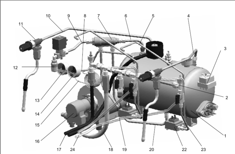 картинка Деталировка для DALLA CORTE EVOLUTION v.EN_REV.24 (1) от магазина Одежда+