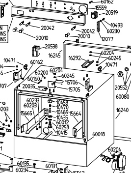 картинка Деталировка для посудомоечной машины Adler DL240DP от магазина Одежда+