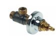 картинка Клапан запорный присоединение 1/2" 1/2" без ручки общая длина 124.5мм монтаж. поз-ция любой для Angelo-Po 33D2040 от магазина Одежда+