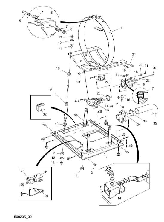 картинка Деталировка для SP_W555H_EN-SE от магазина Одежда+