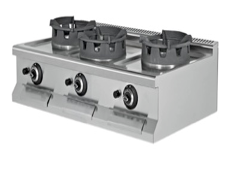 картинка Газовая плита WOK 3 горелки Fornazza 20018023 от магазина Одежда+