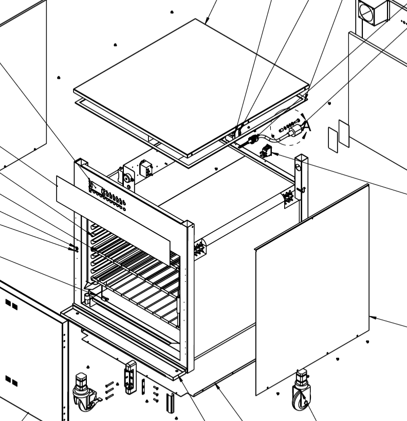 картинка Деталировка Alto Shaam. 767 1767 1000 1200 SK 3 от магазина Одежда+
