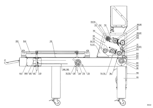 картинка Деталировка для Glimek MO-300 от магазина Одежда+