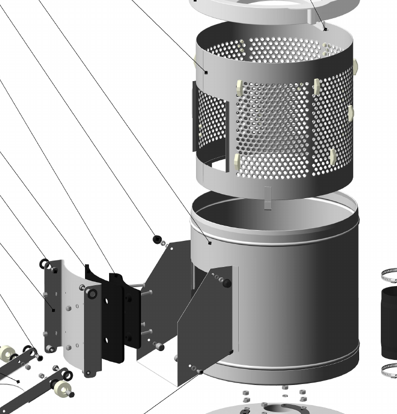 картинка Деталировка картофелечистки МОК 300У от магазина Одежда+