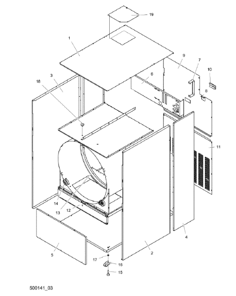 картинка Деталировка для T5550 от магазина Одежда+