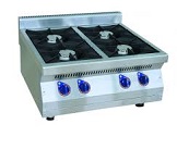 картинка Газовая плита 4-х горелочная ПГК-47Н, настольная 700 серия, 800x700x470 мм, нерж. от магазина Одежда+