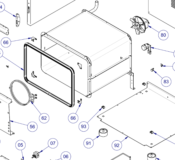 картинка Деталировка для печи Venix T043E от магазина Одежда+