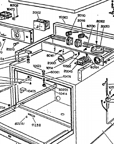 картинка Деталировка для посудомоечной машины Adler B103F от магазина Одежда+