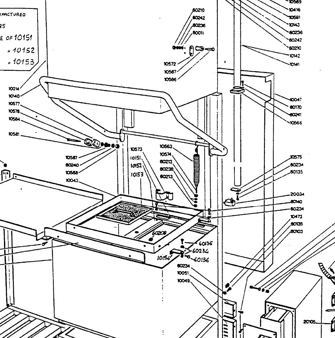 картинка Деталировка для посудомоечной машины Adler A1080 от магазина Одежда+