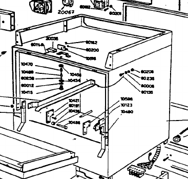 картинка Деталировка для посудомоечной машины Adler A500 от магазина Одежда+