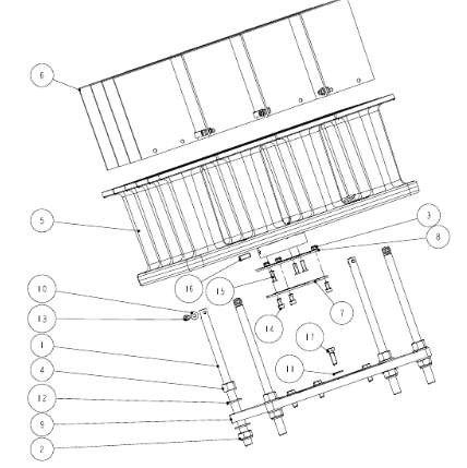 картинка Деталировка для F15_00_229D_TETE_ALU_D20_CARRE от магазина Одежда+