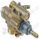 картинка Кран газовый PEL 23S/O вход для газа M28x1,5 (труба-ø 20 мм) № 6A013600 от магазина Одежда+