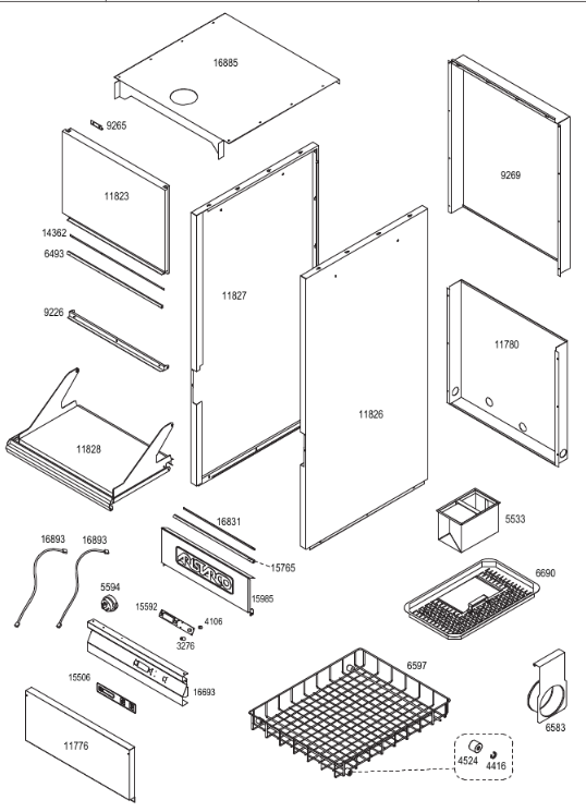 картинка Деталировка для TYPE 3455 (AU 55-65E PRS) REV.0_07-2016=PWE781P от магазина Одежда+