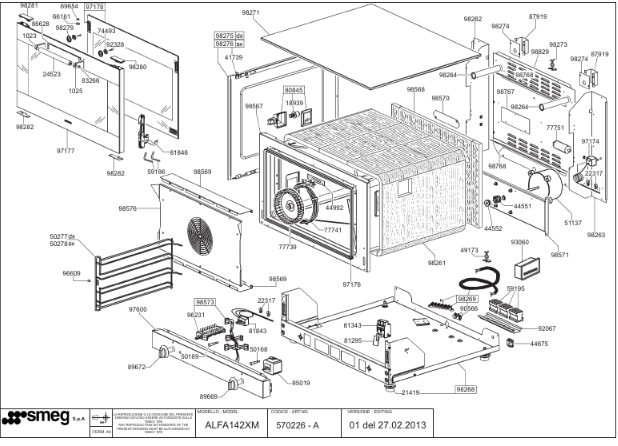 картинка Деталировка для ALFA142XM от магазина Одежда+