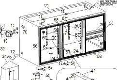 картинка Деталировка для прилавка-витрины Angelo-Po 6JBA от магазина Одежда+