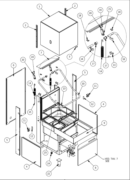картинка Деталировка для DDM 660HP-3410 REV1_08-2018 от магазина Одежда+
