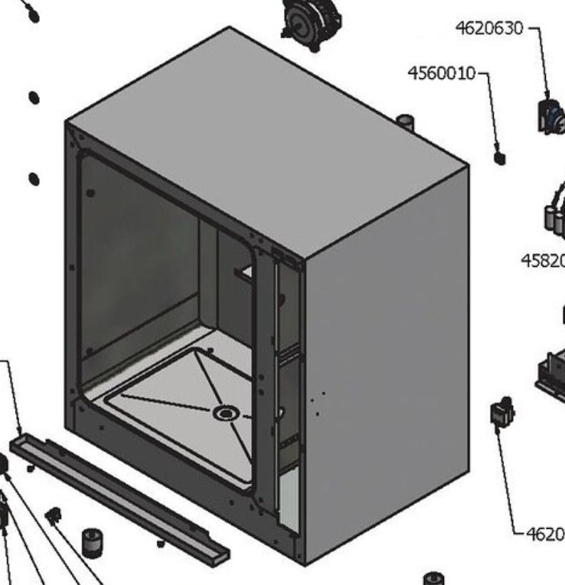 картинка Деталировка для печи конвекционной  APACH A910DHS от магазина Одежда+