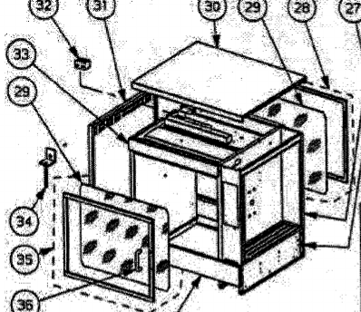 картинка Деталировка гриля Bottanico GV 35-42 от магазина Одежда+