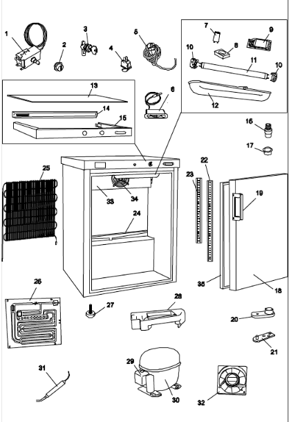 картинка Деталировка для EB990377 - ESPLOSO от магазина Одежда+
