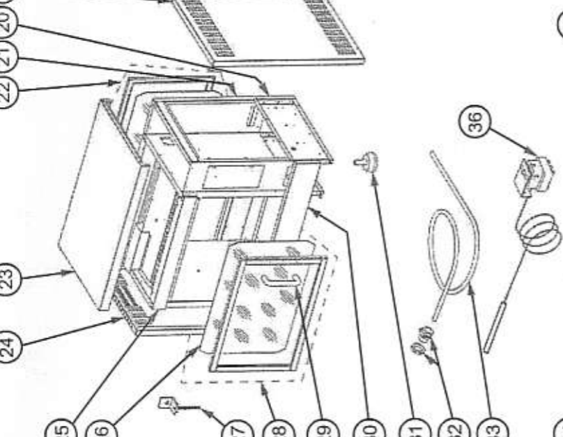 картинка Деталировка SPL LAB E16 гриль для кур от магазина Одежда+