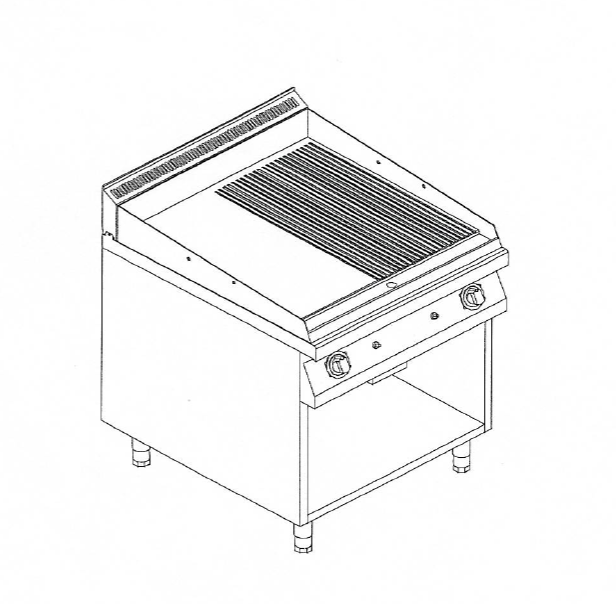 картинка Деталировка Kogast жарочных поверхностей серии  PZ-T от магазина Одежда+