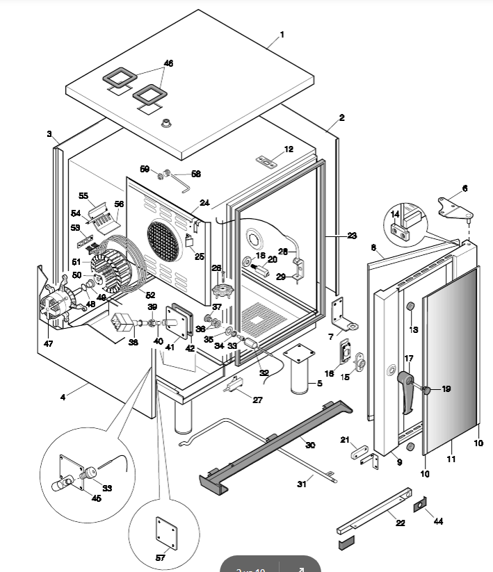 картинка Деталировка для Electrolux FCZ101EAA (1) от магазина Одежда+