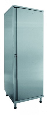 картинка Шкаф для одежды ШРО-6-0 нерж. (600х560х1800 мм) от магазина Одежда+