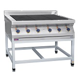 картинка Плита электрическая ЭПК-67П, 6 конфорок, КЭТ-0,09, без духовки, крашеная подставка, 1111x750x860 мм, лицев. нерж. от магазина Одежда+