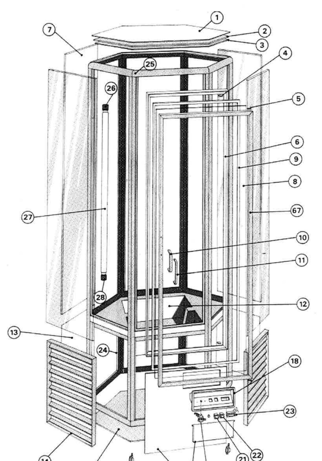 картинка Деталировка для Tecfrigo Snelle 600 R от магазина Одежда+