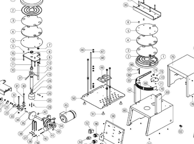 картинка Деталировка пицце. печи Mondial Forni IP33 от магазина Одежда+