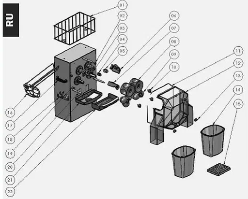 картинка Деталировка для CAN CAN 28 от магазина Одежда+