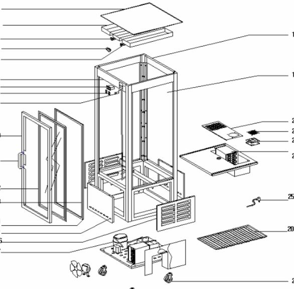 картинка Деталировка Roller Grill 550 от магазина Одежда+