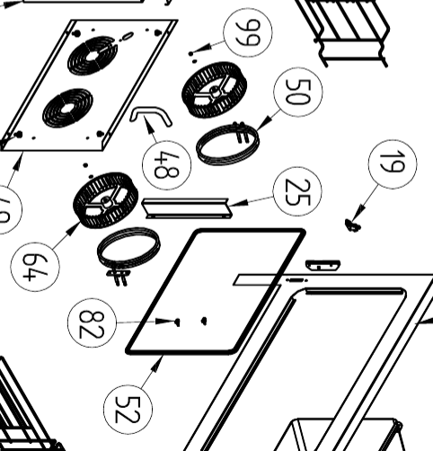 картинка Деталировка Piron P823RU-P824RU от магазина Одежда+