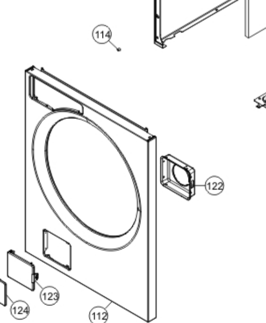картинка Деталировка стиральной машины Imesa LM7PEDP от магазина Одежда+