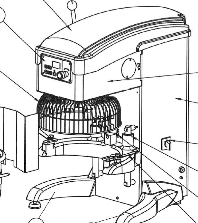 картинка Деталировка Sigma chef 30 (Chef30) от магазина Одежда+