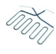картинка Элемент нагревательный 1500Вт 230В Д 180мм Ш 325мм В 42мм Ш1 108мм Ш2 109мм для Bertos 30024300 от магазина Одежда+