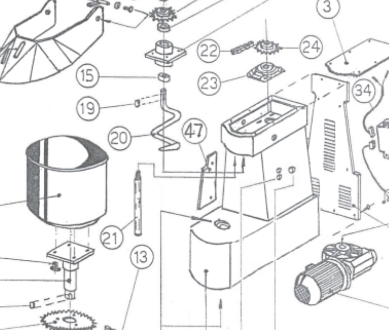 картинка Деталировка ITPIZZA SK-30-2S от магазина Одежда+