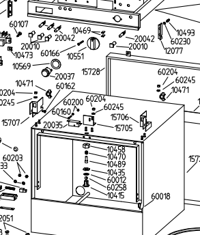картинка Деталировка для посудомоечной машины Adler DS21 от магазина Одежда+