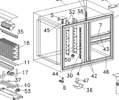 картинка Деталировка для стола охлаждающего Angelo-Po 6RMA2A от магазина Одежда+