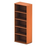 картинка Стеллаж ET S (ET35120C, 1200x350x2000, пристенный стеллаж, ЛДСП16, орех Моцарт) от магазина Одежда+