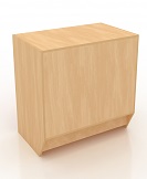 картинка Прилавок ET P (ET 55120 P, 1200x550x900, глухая, ЛДСП16, бук натуральный) от магазина Одежда+