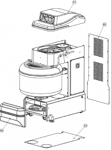 картинка Деталировка для ESPLOSO SL 80 = SL80 2V 2 MOT (sn 2091937) от магазина Одежда+