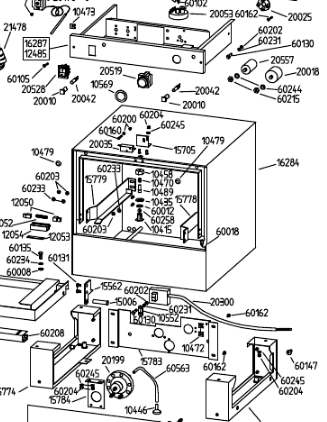 картинка Деталировка для посудомоечной машины Adler CF235 от магазина Одежда+