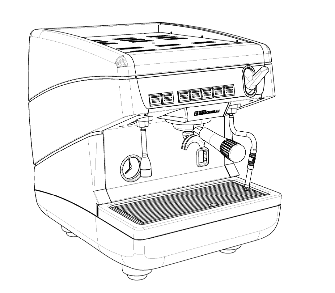 картинка Деталировка кофемашины Simonelli “1GR” от магазина Одежда+