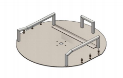 картинка НИЖНЯЯ ПЛИТА ДЛЯ ПЛАТФОРМЫ РАМКИ BOTTOM PLATE FOR PLATFORM FRAME PRR 34/5 PIAT-0222 от магазина Одежда+